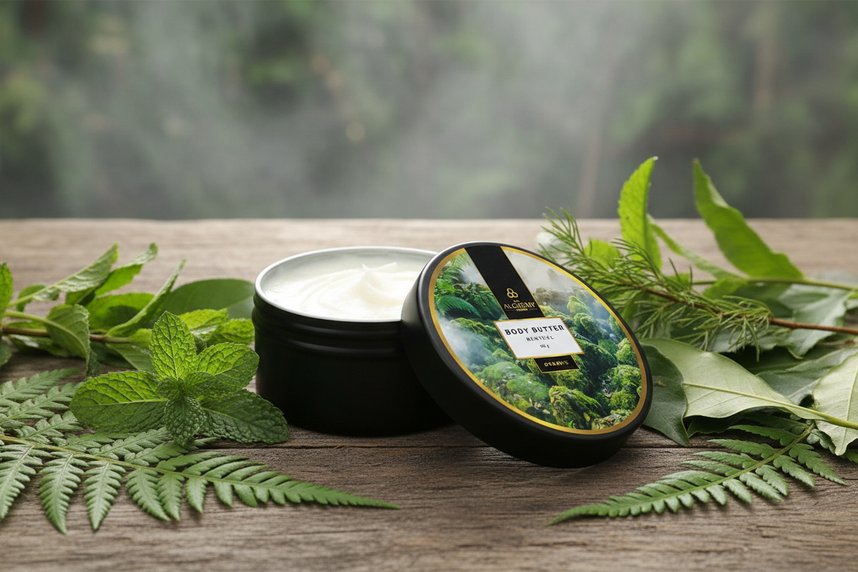 Organic Whipped Menthol Body Butter