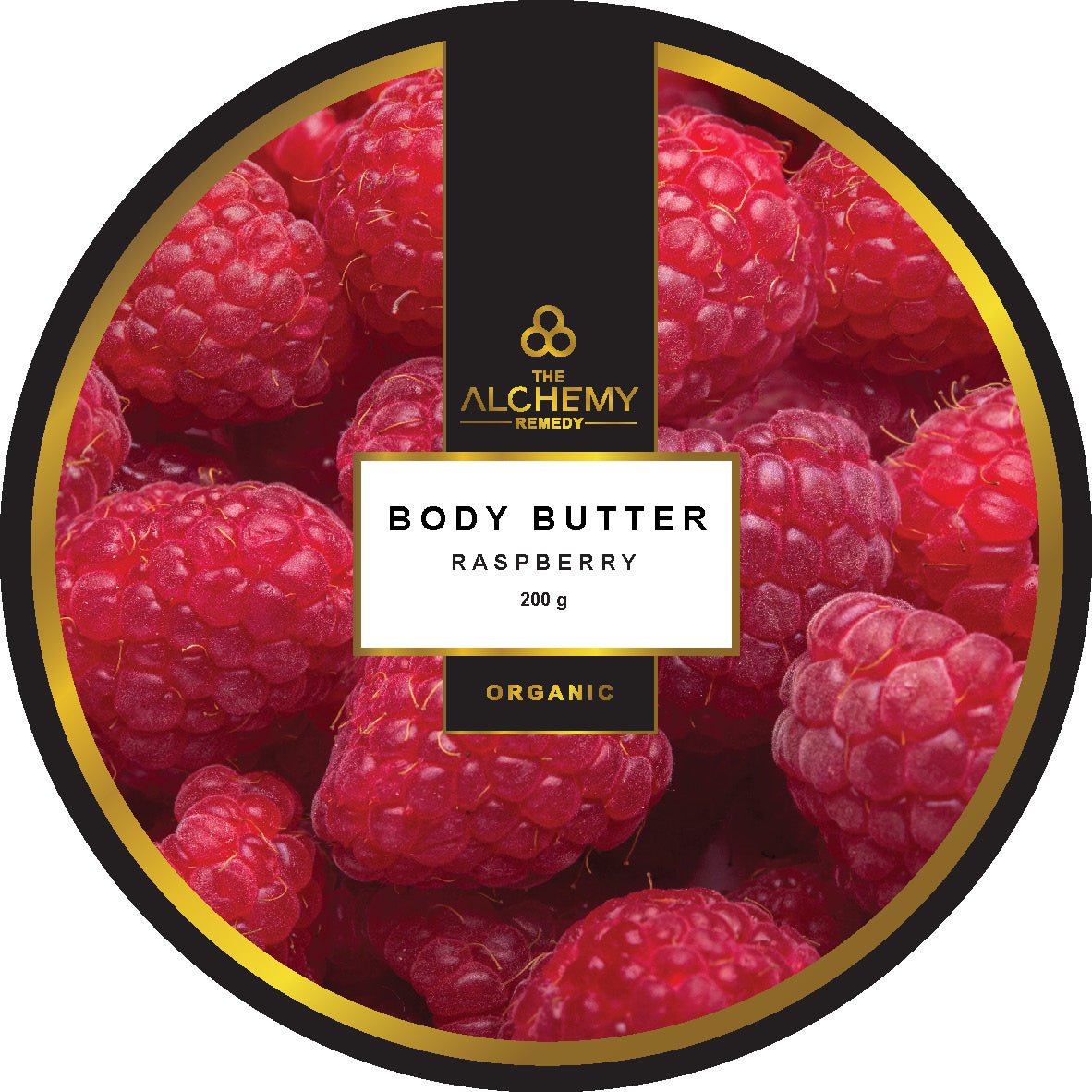 Organic Whipped Raspberry Body Butter - The Alchemy Remedy